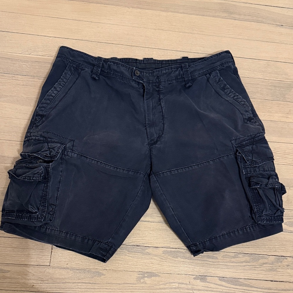 POLO RALPH LAUREN Men’s Navy Blue Cargo Pocket Shorts Size 40